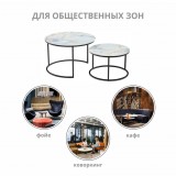Набор кофейных столиков Tango стекло купить