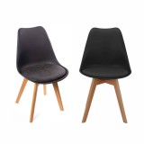 Комплект из 2-х стульев Eames Bon чёрный недорого