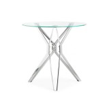 Саито 80 white / chrome Обеденная группа купить