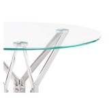 Саито 80 white / chrome Обеденная группа фото