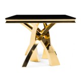 Гилай black / gold Обеденная группа недорого