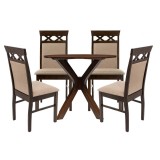 Бегта dirty oak / dark beige Обеденная группа недорого