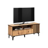 Либерти 51.06 дуб вотан / черная / профиль Masa Decor дуб вотан недорого