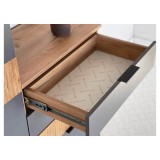 Бери дуб крафт золотой / графит Комод распродажа