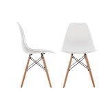 Eames PC-015 white Стул деревянный распродажа