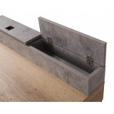 Стол туалетный Loft Дуб натур/Бетон недорого