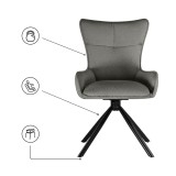 Chicago light gray / black недорого