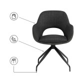 Memfis graphite / black недорого