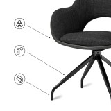 Memfis graphite / black недорого