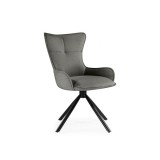 Chicago light gray / black Стул на металлокаркасе распродажа