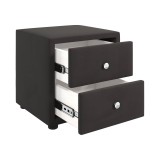Мягкие прикроватные тумбы Cubo (шоколадный комплект 2 штуки) купить