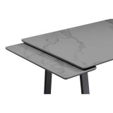 Джек 140(200)х80 серый мрамор larka grey / черный купить