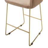 Кресло полубар Oscar Diag beige/Линк золото купить