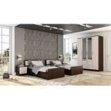 Кровать 90х200 с проложками ДСП Фиеста LIGHT, венге / лоредо недорого