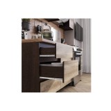 Готовая кухня Энигма 1,6 м, Дуб каньон, венге распродажа