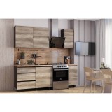 Готовая кухня Энигма 1,6 м, Дуб каньон, венге недорого