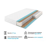 Мягкая кровать Selesta 1400 беж с ортопед.основанием с матрасом  от производителя