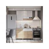 Готовая кухня КГ 4 (1.2 м), Белый, Дуб сонома купить