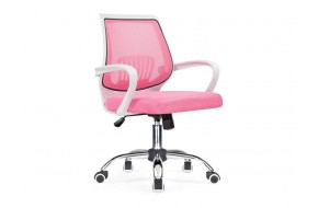 Офисное кресло Ergoplus pink / white Компьютерное