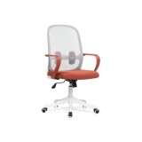 Bust gray / red / white Компьютерное кресло недорого