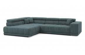 Диван прямой Satellite-S с угловой макси секцией и приставной секцией 323 прямой Изумрудный