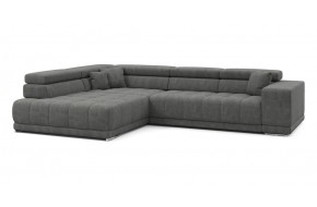 Диван прямой Satellite-S с угловой макси секцией и приставной секцией 323 прямой Серый