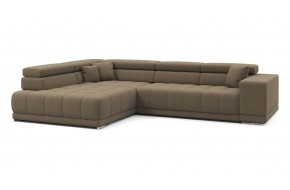 Диван прямой Satellite-S с угловой макси секцией и приставной секцией 323 прямой Какао