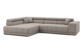 Диван прямой Satellite-S с угловой макси секцией и приставной секцией 323 прямой Капучино