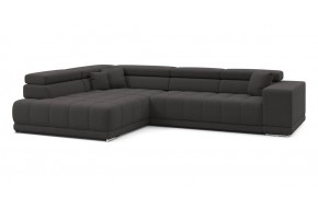 Диван прямой Satellite-S с угловой макси секцией и приставной секцией 323 прямой Коричневый