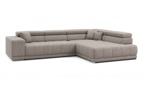 Диван прямой Satellite-S с угловой макси секцией и приставной секцией 323 прямой Капучино