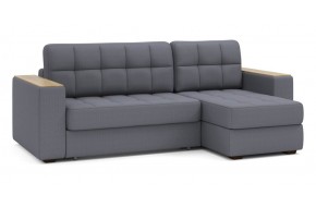 Угловой диван Гринвич NEXT 22 узкие подлокотники декор дуб каньон