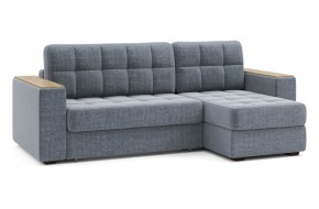 Угловой диван Гринвич NEXT 22 узкие подлокотники декор дуб каньон