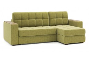 Угловой диван Гринвич NEXT 22 узкие подлокотники декор дуб каньон