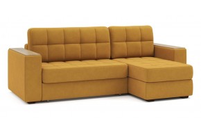 Угловой диван Гринвич NEXT 22 узкие подлокотники декор дуб каньон