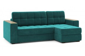 Угловой диван Гринвич NEXT 22 узкие подлокотники декор дуб каньон