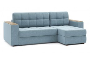 Угловой диван Гринвич NEXT 22 узкие подлокотники декор дуб каньон