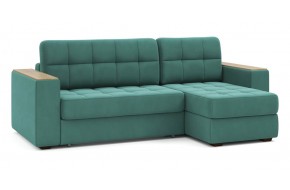 Угловой диван Гринвич NEXT 22 узкие подлокотники декор дуб каньон