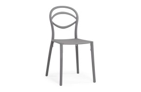 Стул Simple gray Пластиковый