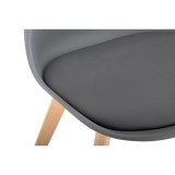 Bonuss dark gray Пластиковый стул от производителя