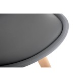 Bonuss dark gray Пластиковый стул фото