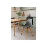 Bonuss dark gray Пластиковый стул купить