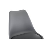 Bonuss dark gray Пластиковый стул от производителя