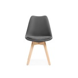 Bonuss dark gray / wood Стул деревянный распродажа