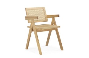 Стул Rattan wood деревянный