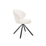 Solomon крутящийся white / black Стул на металлокаркасе от производителя