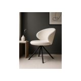 Solomon крутящийся white / black Стул на металлокаркасе купить