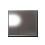 Шкаф купе 3-х дверный Бавария (Манхеттен) 2700 распродажа