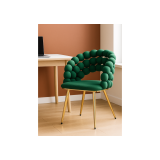 Ball green / gold Стул на металлокаркасе купить