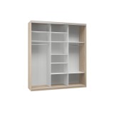 Шкаф купе 2-х дверный Бавария (Манхеттен) 2200 распродажа