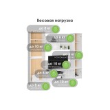 Бертелена белое дерево / белое дерево Готовая гостиная распродажа